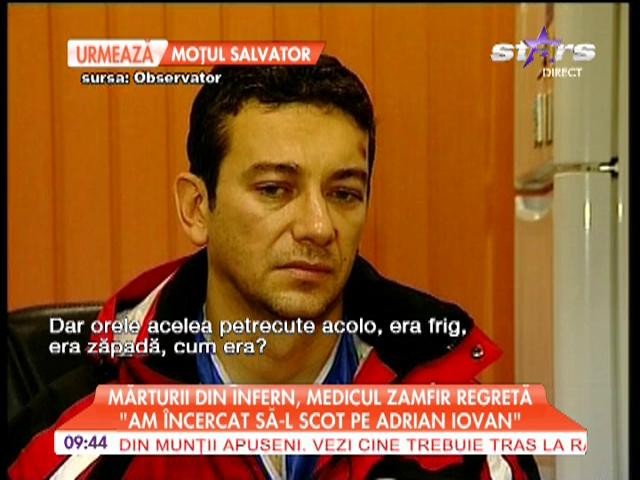 Mărturiile medicului Zamfir