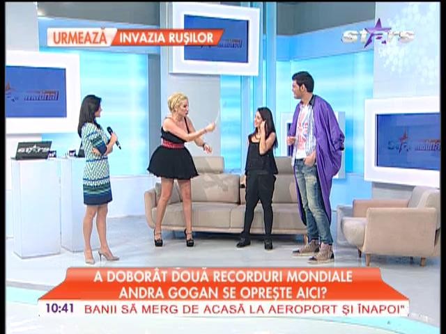 Andra Grogan a dobor&acirc;t recorduri mondiale