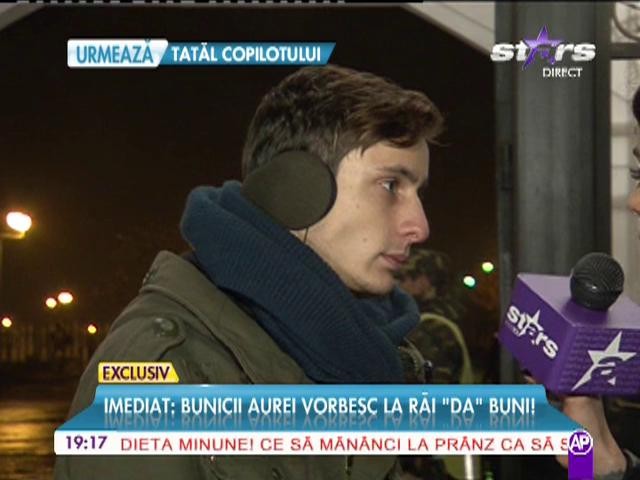 Fratele Aurei Ion, in lacrimi