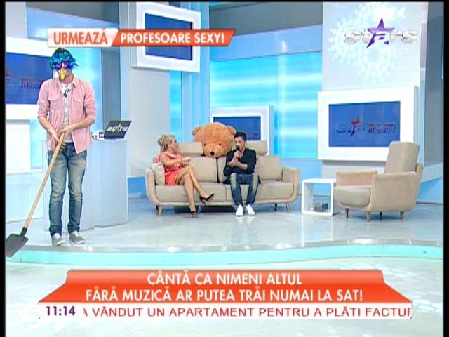 Uddi, fără muzică ar putea trăi numai la sat