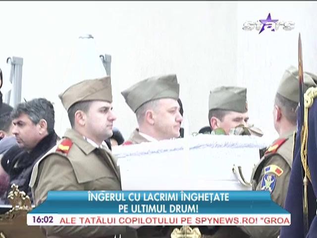 Aura Ion a fost condusă pe ultimul drum