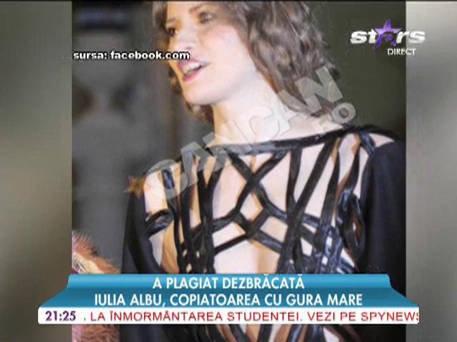 Iulia Albu nu e at&acirc;t de originală,