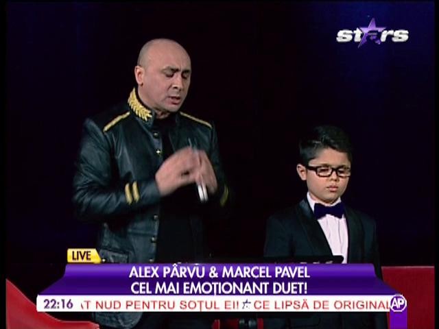Alex P&icirc;rvu şi Marcel Pavel c&acirc;ntă la Stars Awards - "My Way"