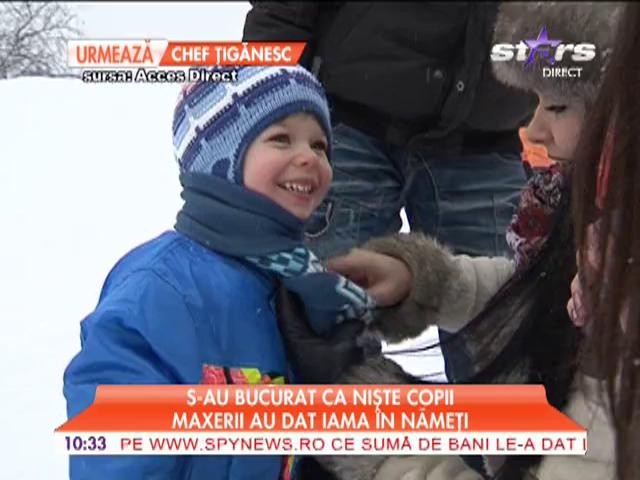 Maxerii au dat iama &icirc;n nămeți