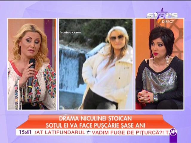 Soțul Niculinei Stoican va face pușcărie pentru șase ani