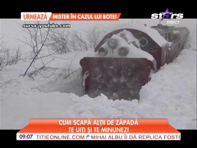 Cum scapă alții de zapadă