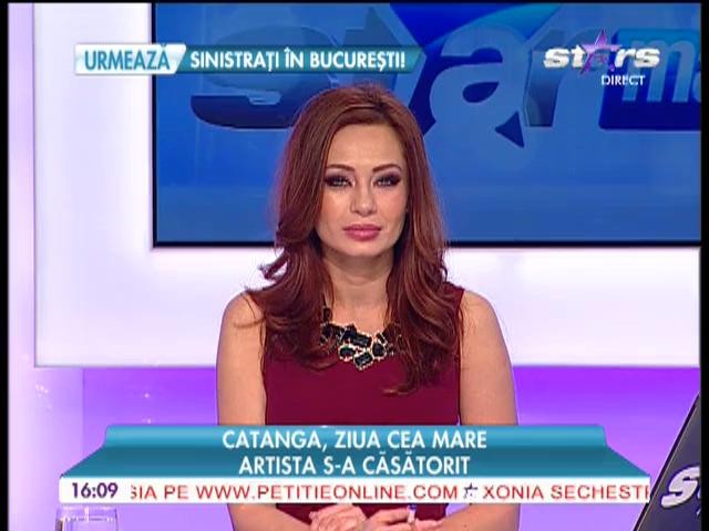 Cornelia Catanga s-a căsătorit