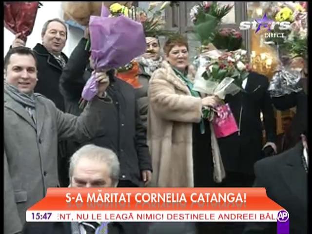 S-a măritat Cornelia Catanga