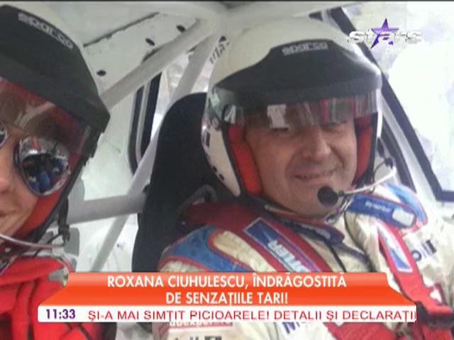 Roxana Ciuhulescu, &icirc;ndrăgostită de senzațiile tari