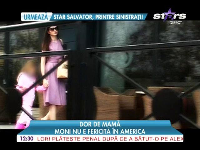 Monica Gabor nu e fericită &icirc;n America