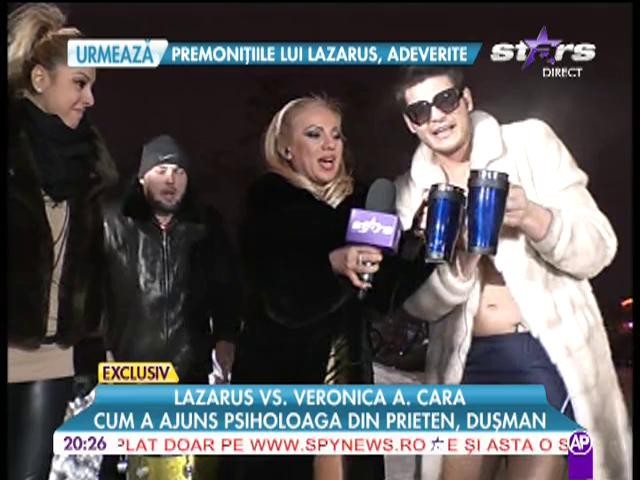 Bote şi Roxana Marcu, distracţie &icirc;n zăpadă