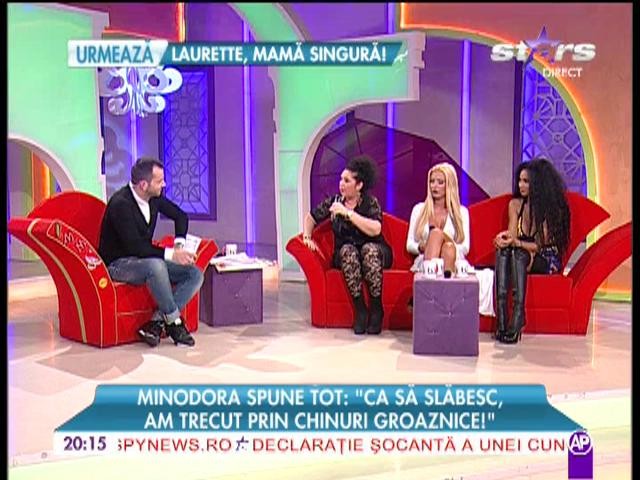 Minodora: Am trecut prin chinuri groaznice ca sa slabesc!
