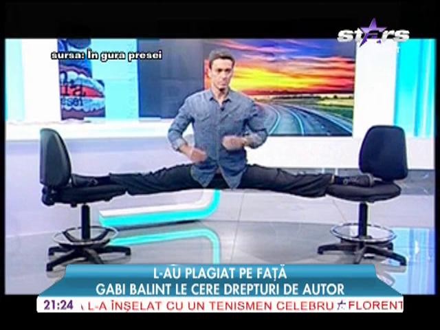 Gabi Balint le cere drepturi de autor pentru &rdquo;spagat&rdquo;