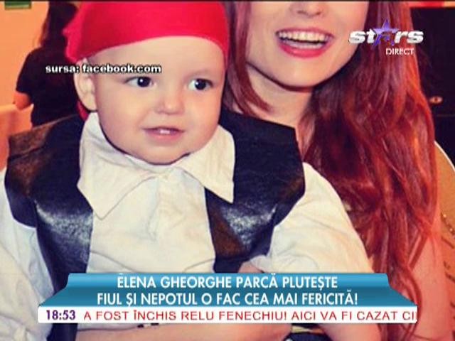 Fiul si nepotul o fac cea mai fericita pe Elena Gheorghe!