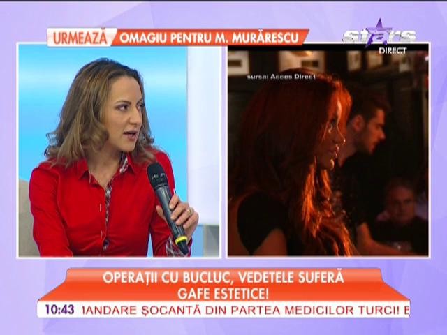 Operaţii estetice eşuate. Vedetele suferă!