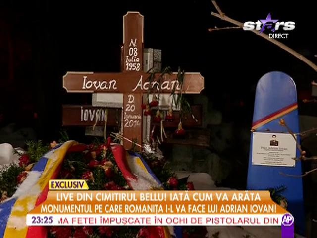 Iată cum va arăta monumentul lui Adrian Iovan!