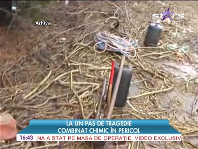 O catastrofă a fost evitată &icirc;n ultima clipă la Combinatul Chimic din Săvineşti