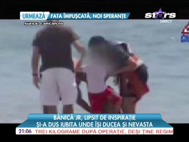 Bănică Jr. şi-a dus iubita unde &icirc;şi ducea şi nevasta