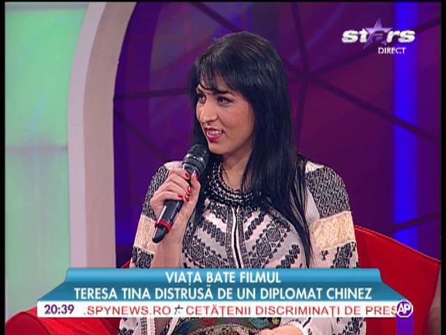 Teresa Tina, distrusa de un diplomat chinez