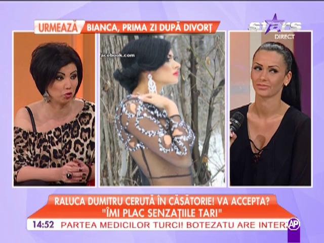 Raluca Dumitru cerută &icirc;n căsătorie pe internet