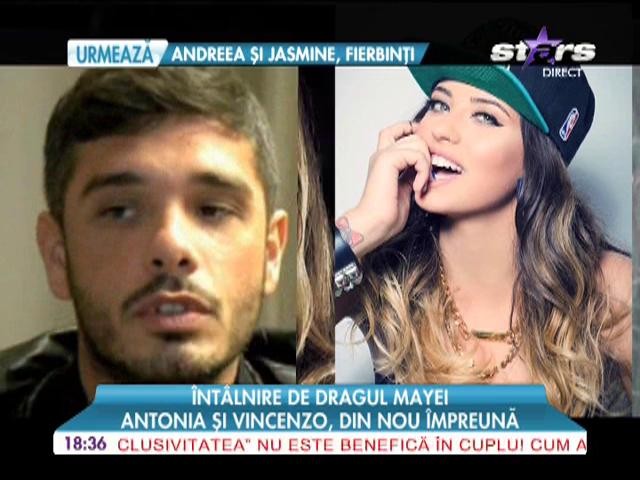 Antonia şi Vincenzo, &icirc;nt&acirc;lnire de dragul fiicei lor