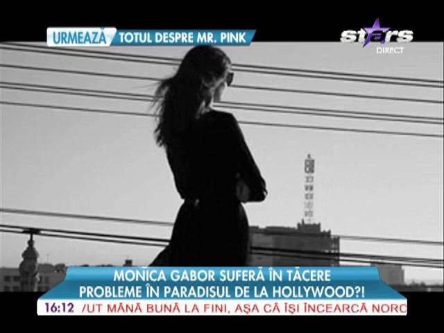 Monica Gabor suferă &icirc;n tăcere