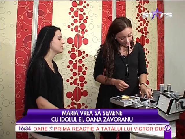 Transformarea Mariei &icirc;n Oana Zăvoranu