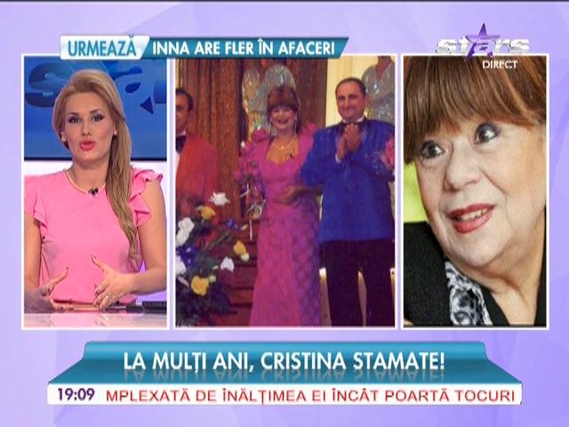 La mulţi ani, Cristina Stamate!