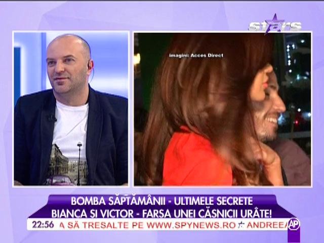 Bianca şi Victor, farsa unei căsnicii urâte