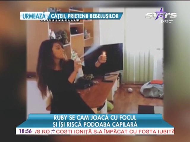 Ruby, la un pas să &icirc;și dea foc!