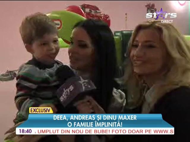 Deea şi Dinu Maxer se pot declara doi părinţi &icirc;mpliniţi