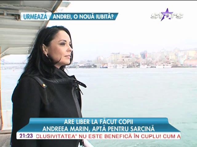 Andreea Marin, apta pentru sarcina
