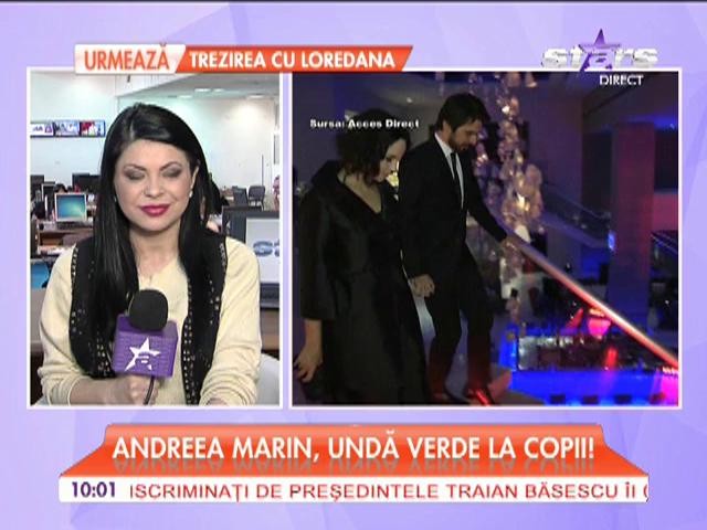Andreea Marin, undă verde la copii!