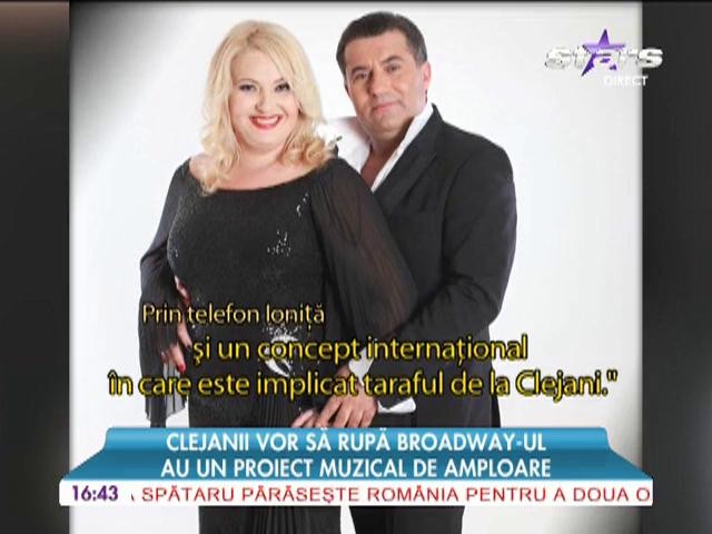 Clejanii vor să rupă Broadway-ul cu un nou proiect muzical