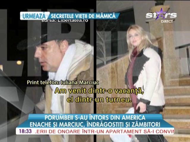 Adrian Enache şi Iuliana Marciuc par mai fericiţi ca niciodată