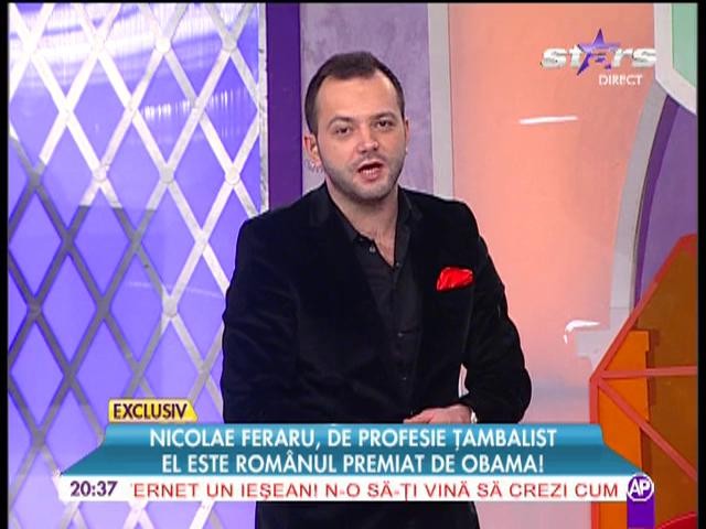 Nicolae Feraru, de profesie tambalist!