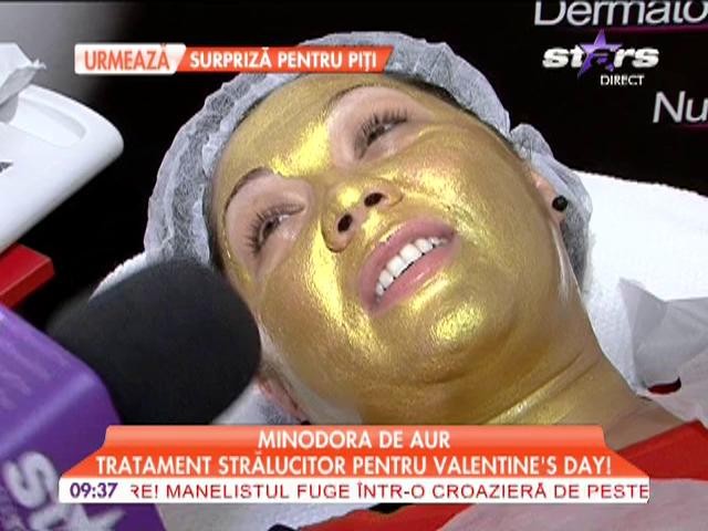 Minodora, tratament strălucitor pentru Valentine's day!