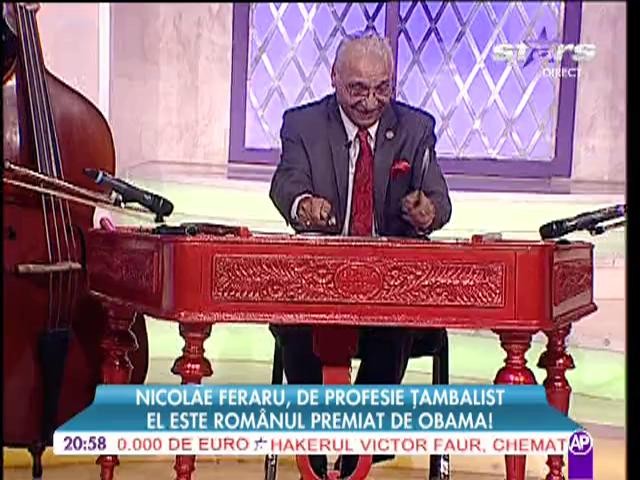 Nicolae Feraru canta