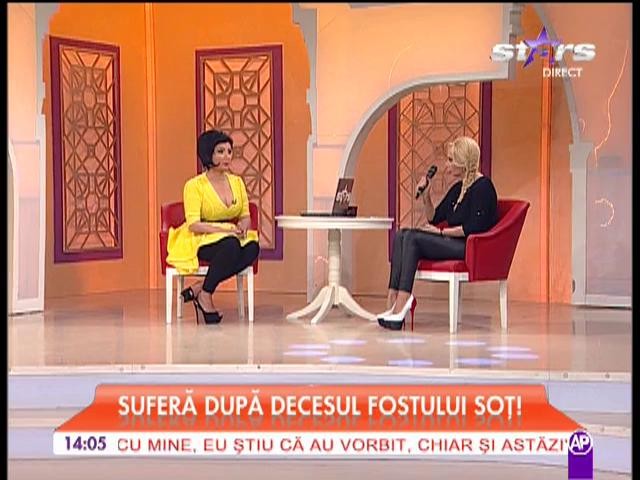 Simona Traşcă suferă după decesul fostului soţ