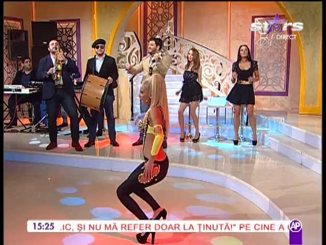 Dansatoarea Cristina la Necenzurat