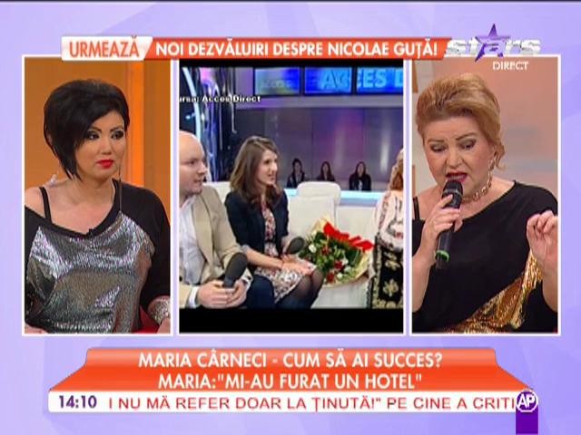 Maria C&acirc;rneci, un artist desăv&acirc;rşit