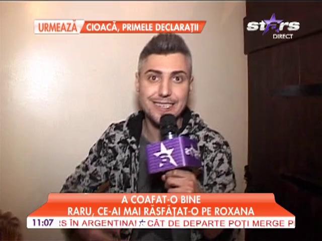 Raru a coafat-o bine pe Roxana