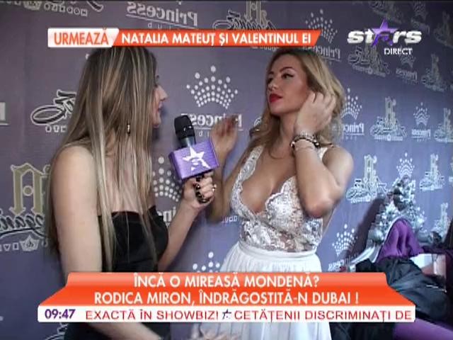 Rodica Miron, indragostita-n Dubai!
