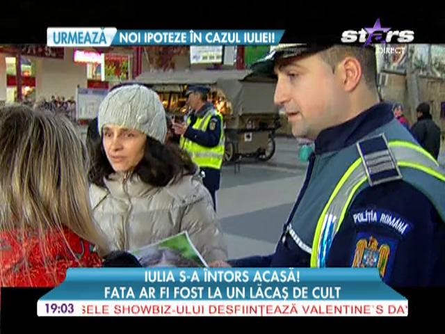 Iulia s-a intors acasa!