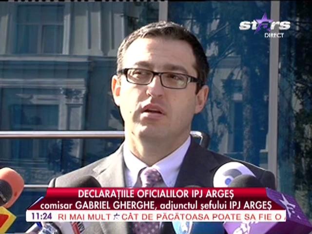 Declaraţiile oficialilor IPJ Argeş