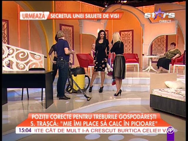 Poziţii corecte pentru treburile gospodăreşti