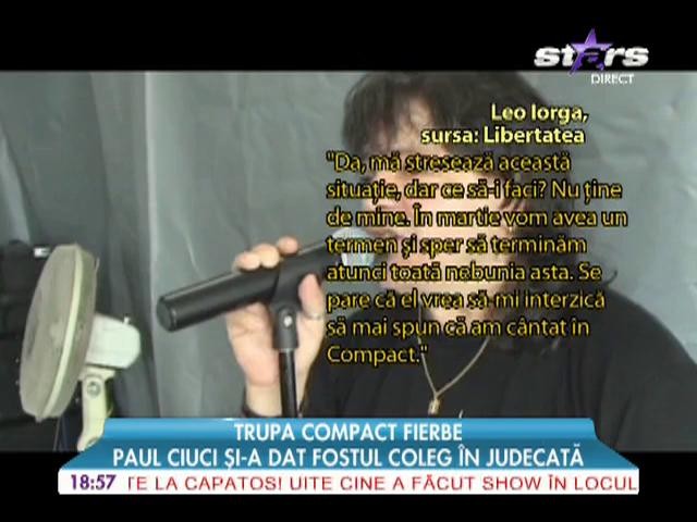 Trupa Compact, reuniune &icirc;n faţa judecătorilor