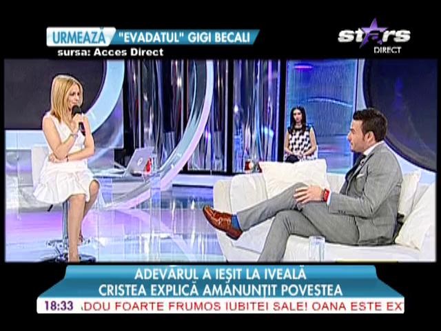 Adrian Cristea, detalii despre relaţia lui extraconjugală cu Bianca