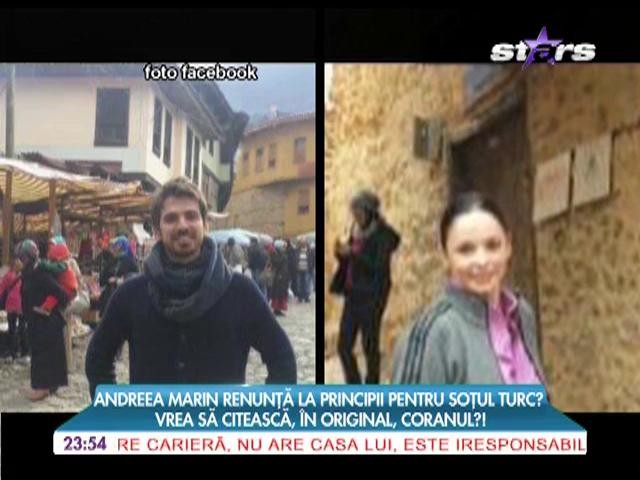 Andreea Marin &icirc;nvaţă de zor limba turcă