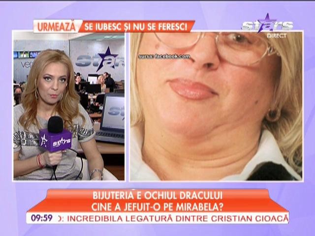 Mirabela Dauer a fost jefuită